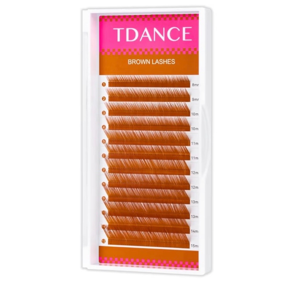 TDANCE Brown Individual Eyelash Extensions ~ 3pk!